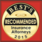 Best's | Recommended | Insurance Attorneys | 2015