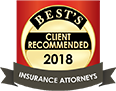 Best's | Client Recommended | 2018 | Insurance Attorneys